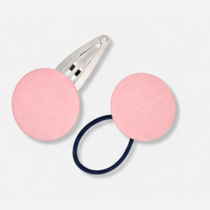 Covered Buttons: Solid Colours - Ballet Pink - Ponytails and Fairytales