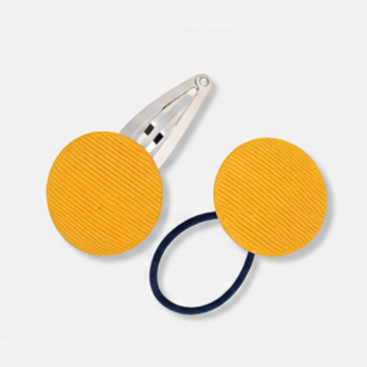 Covered Buttons: Solid Colours - Gold