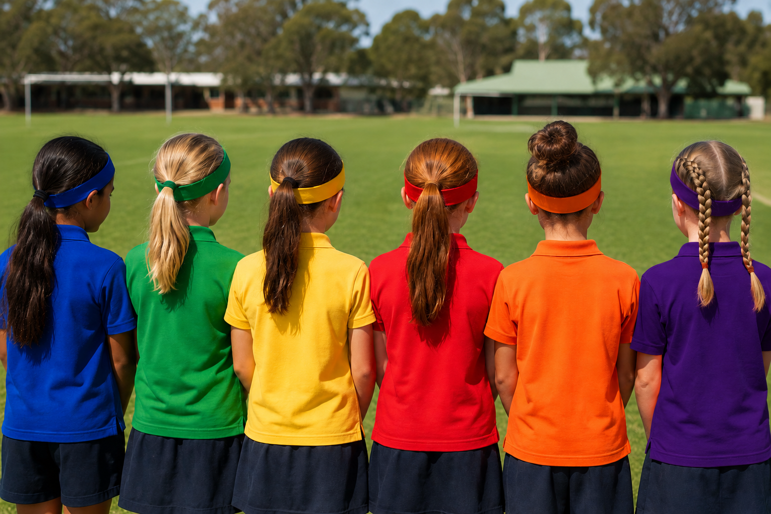 Stretch Headband for School, Sport, Yoga - Ponytails and Fairytales