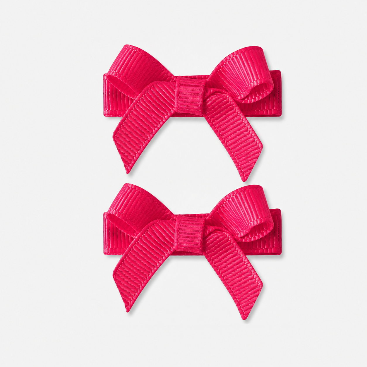 No Slip Bow Clips (2pc) - Ponytails and Fairytales