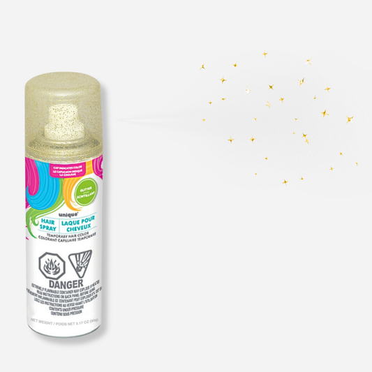 Gold Glitter Hair Spray 85-100g