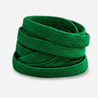 No Tie Elastic Shoelaces - Green