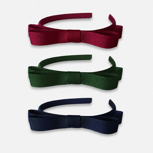 Headband with Tuxedo Bow