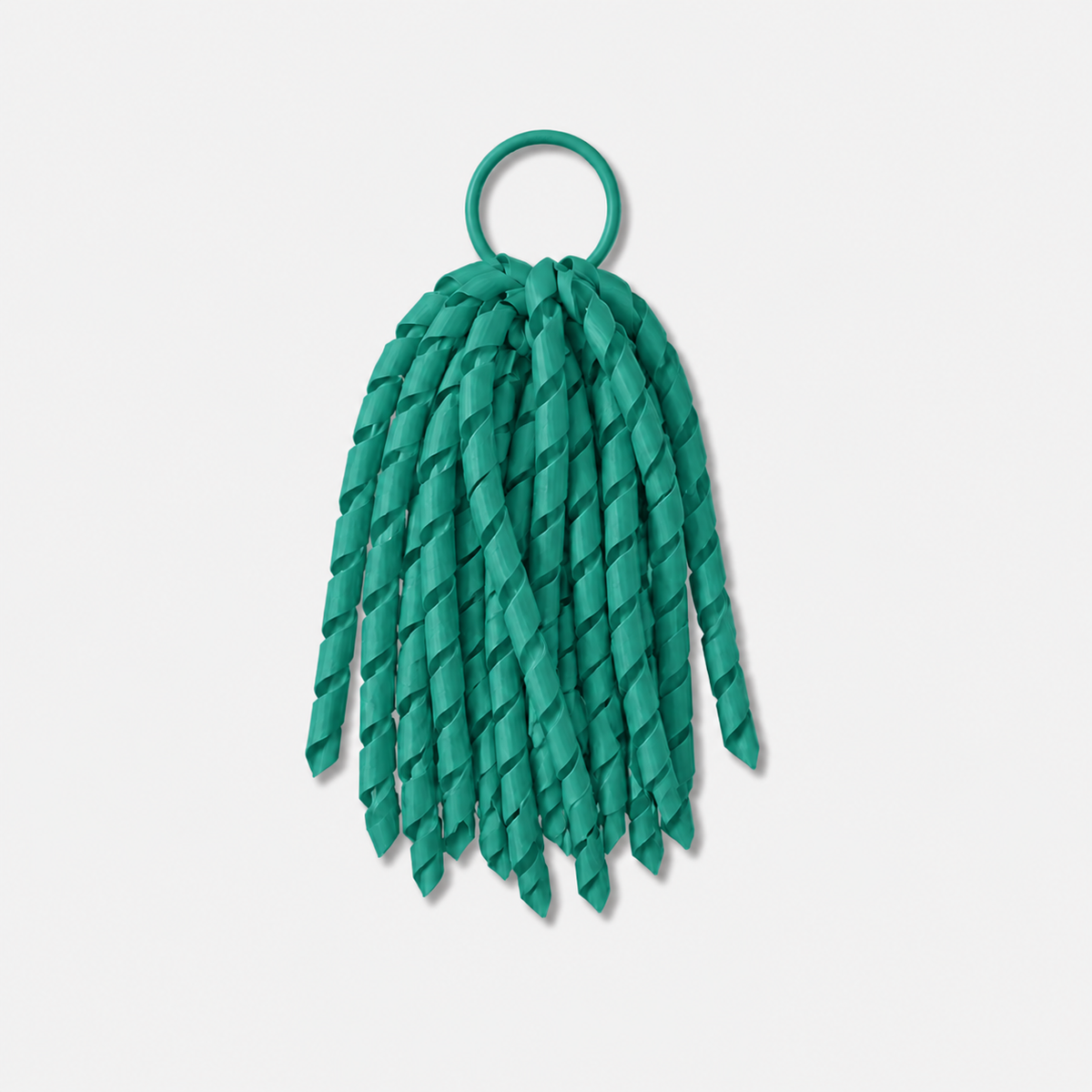 Curly Long Korker Ribbon Hair Tie - Single Colour - Ponytails and Fairytales