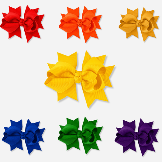 Layered Bows - Single Colour