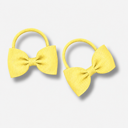 Bowtie Hair Tie (2pc) - Ponytails and Fairytales