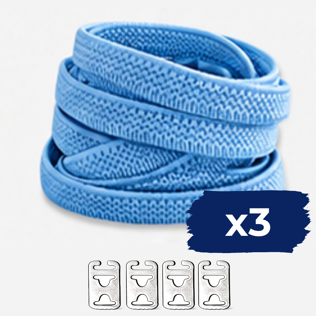 No Tie Elastic Shoelaces - Ponytails and Fairytales