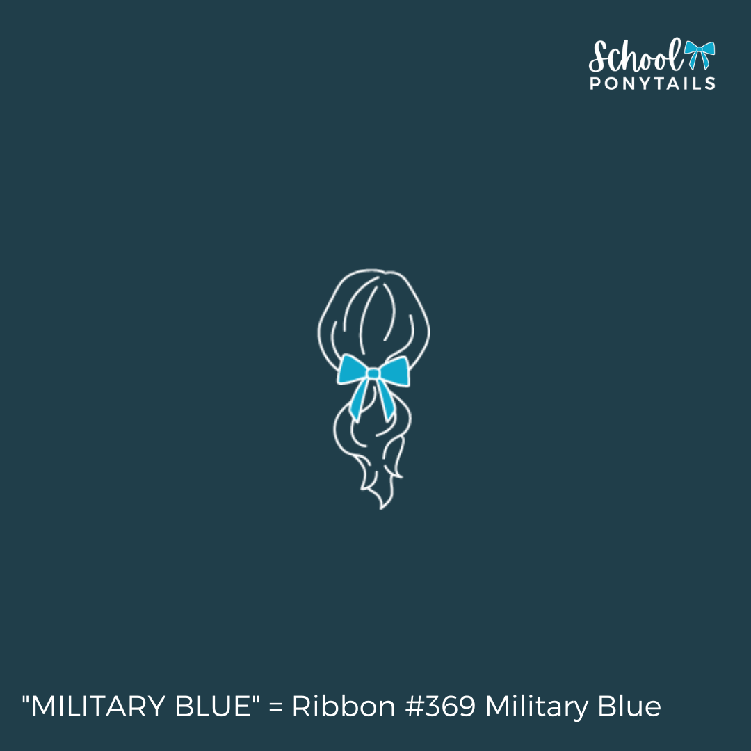 Military Blue Hair Accessories
