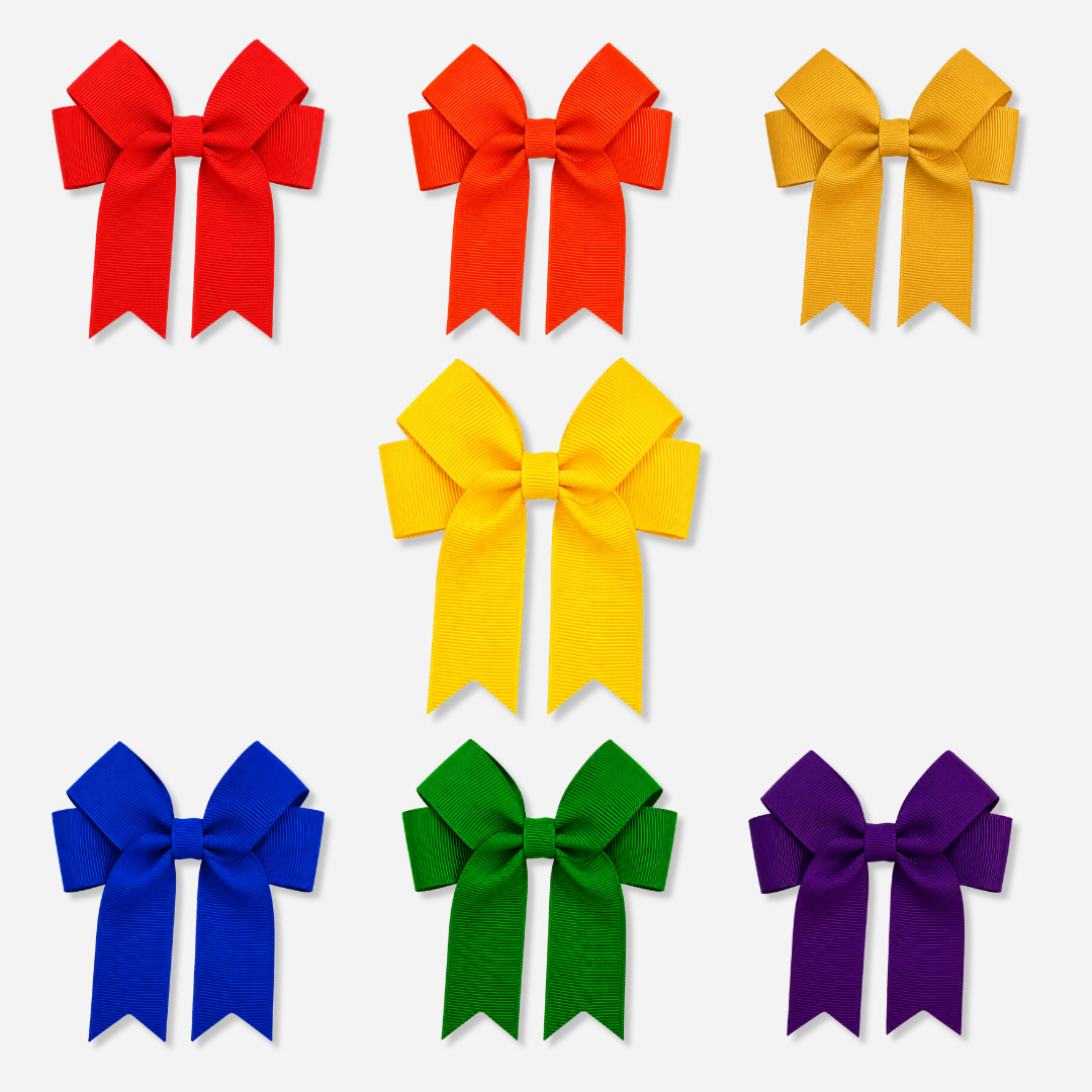 Mini Cheer Clip - Ponytails and Fairytales