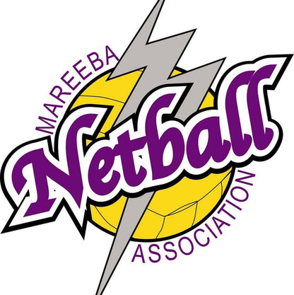 Mareeba Netball Association - Blue Team Ponytail Bow