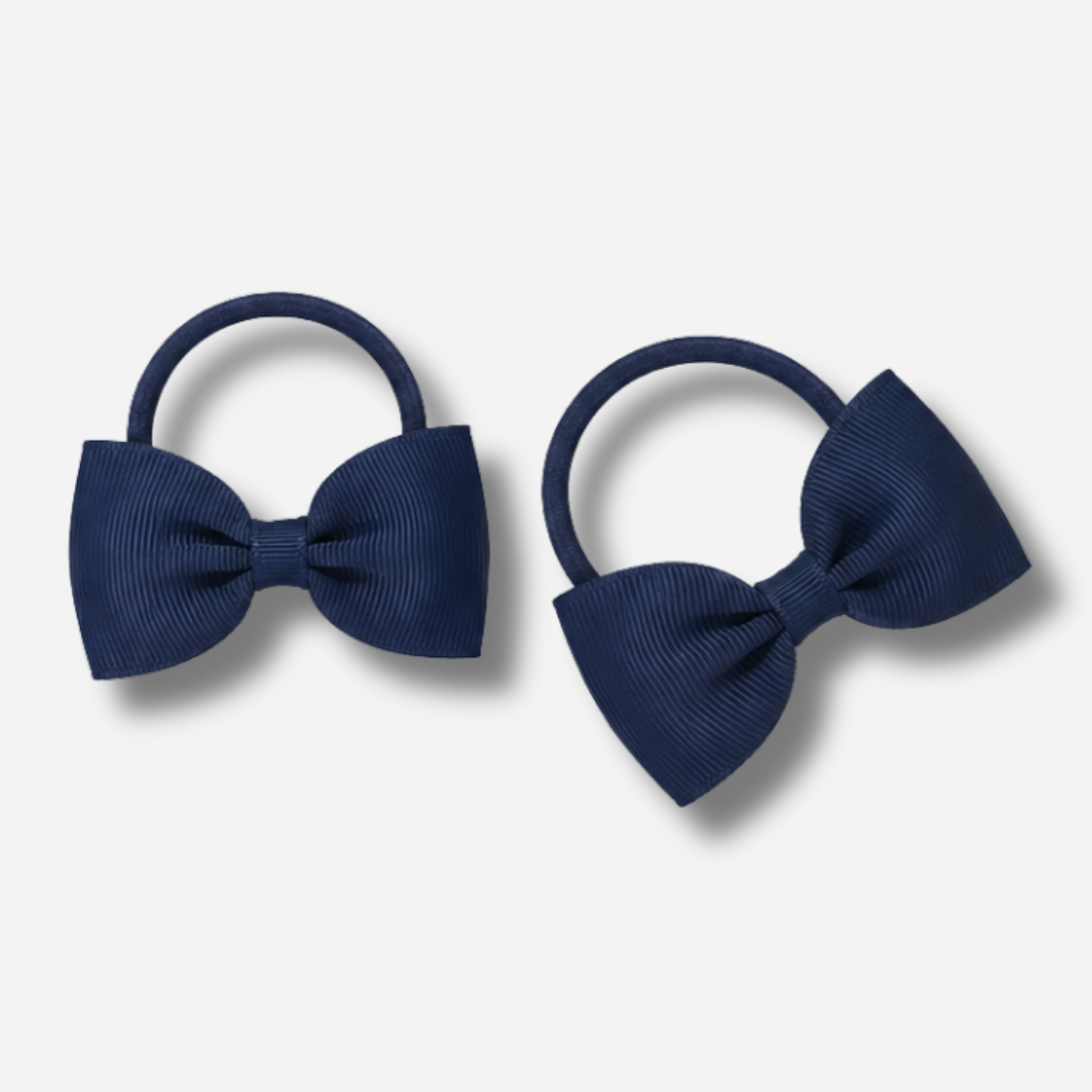 Bowtie Hair Tie (2pc) - Ponytails and Fairytales