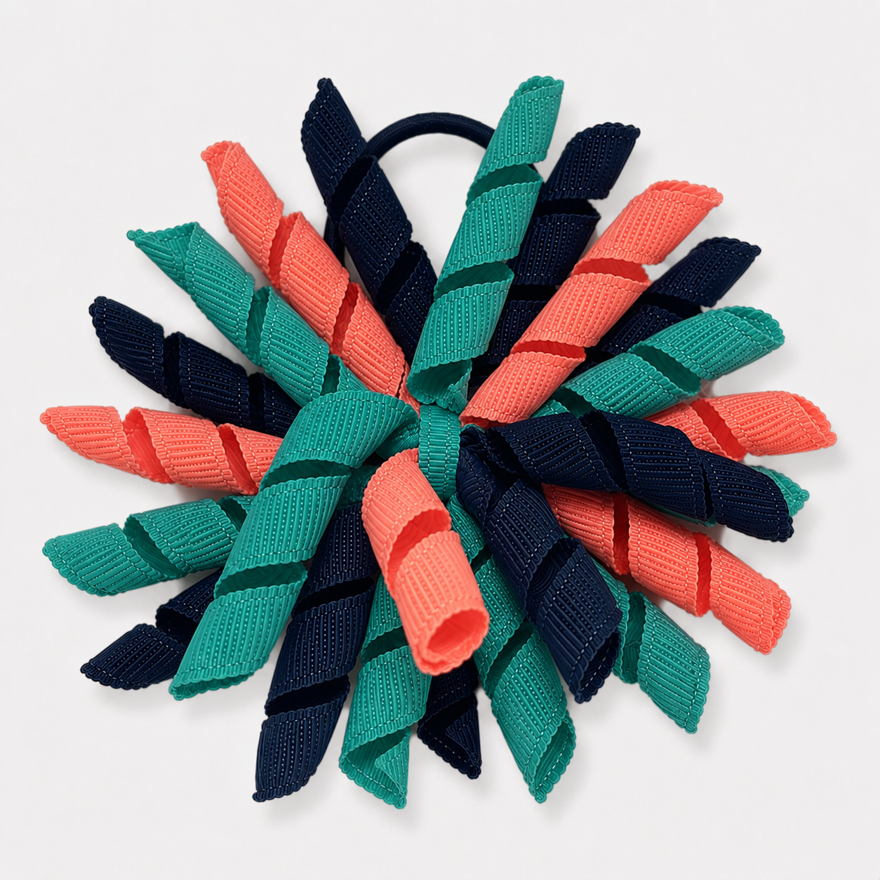 Curly Tie Hair Elastic - Multi Colour - Ponytails and Fairytales