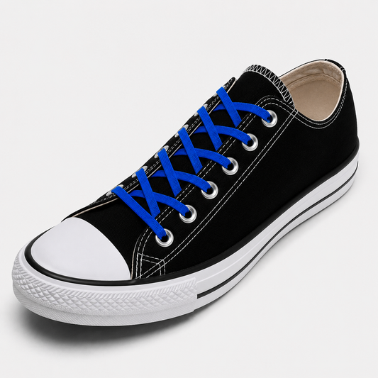 No Tie Elastic Shoelaces - Royal Blue