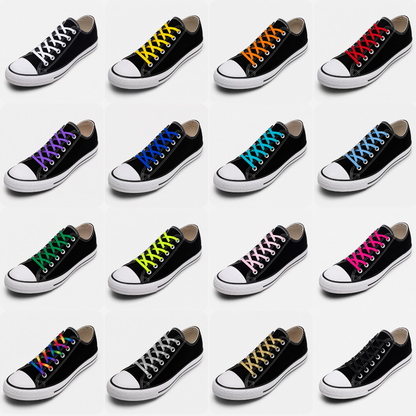 No Tie Elastic Shoelaces - Ponytails and Fairytales