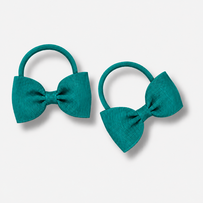 Bowtie Hair Tie (2pc) - Ponytails and Fairytales