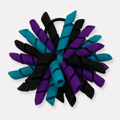 Curly Tie Hair Elastic - Multi Colour - Ponytails and Fairytales