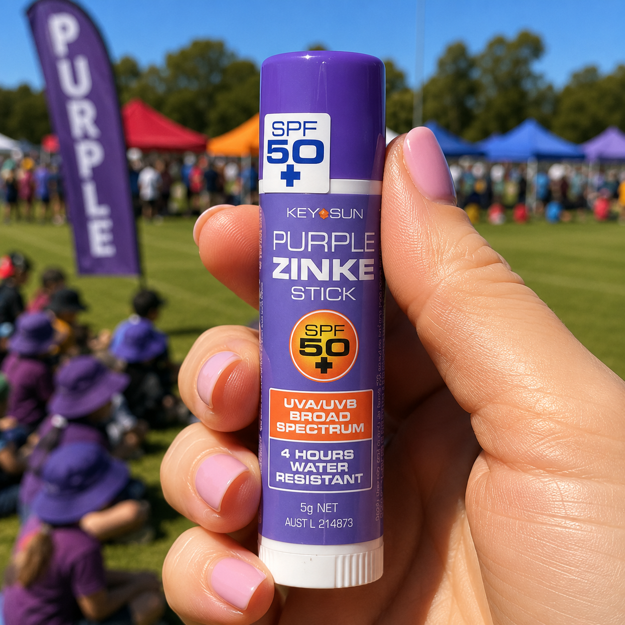 Purple Zinc Stick