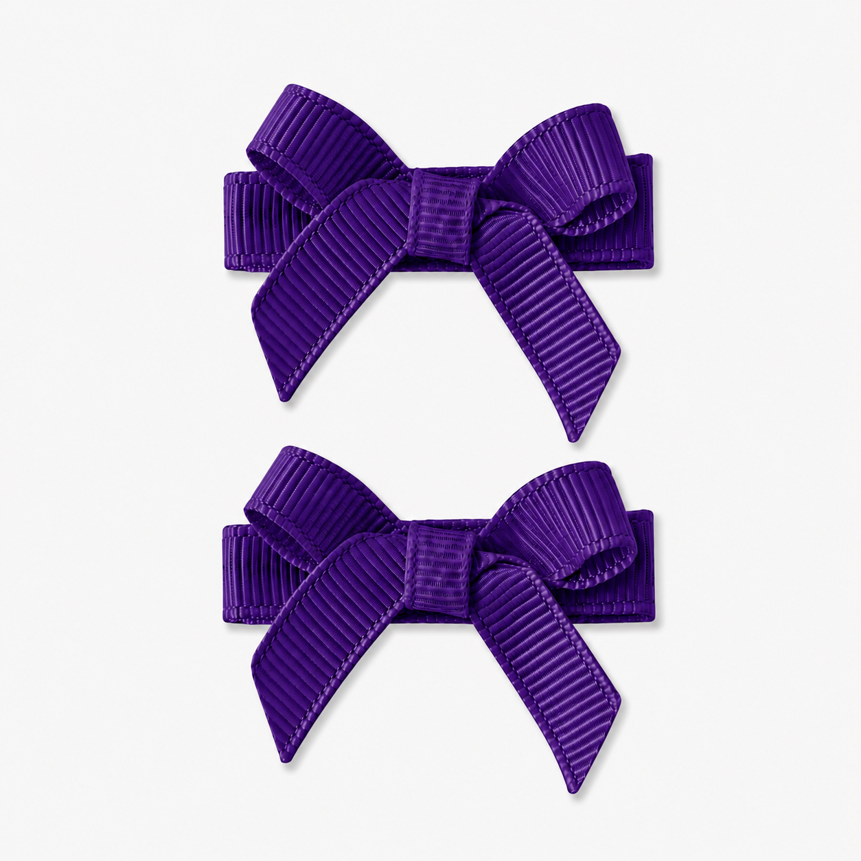No Slip Bow Clips (2pc) - Ponytails and Fairytales