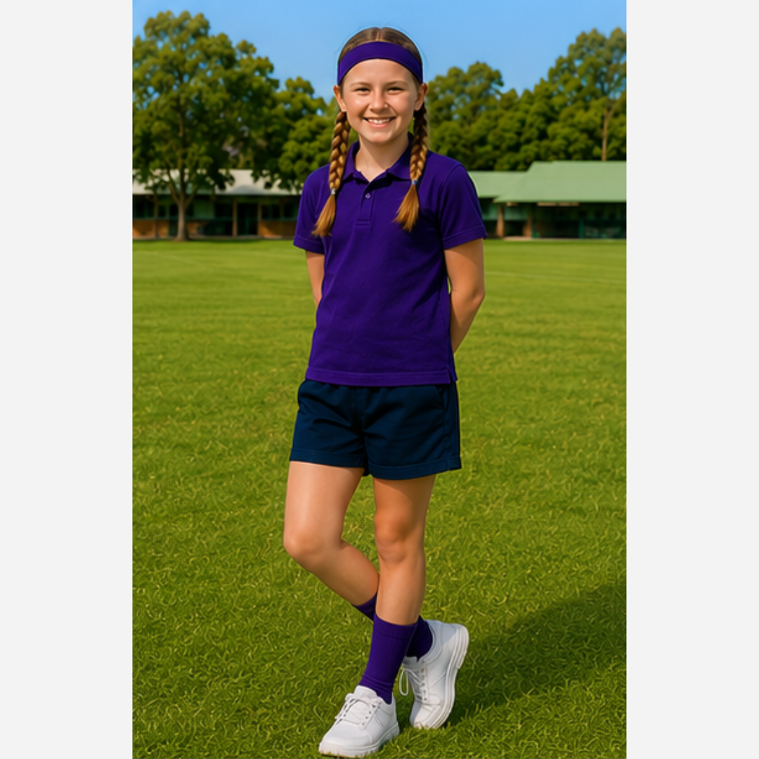 Purple Stretch Headband