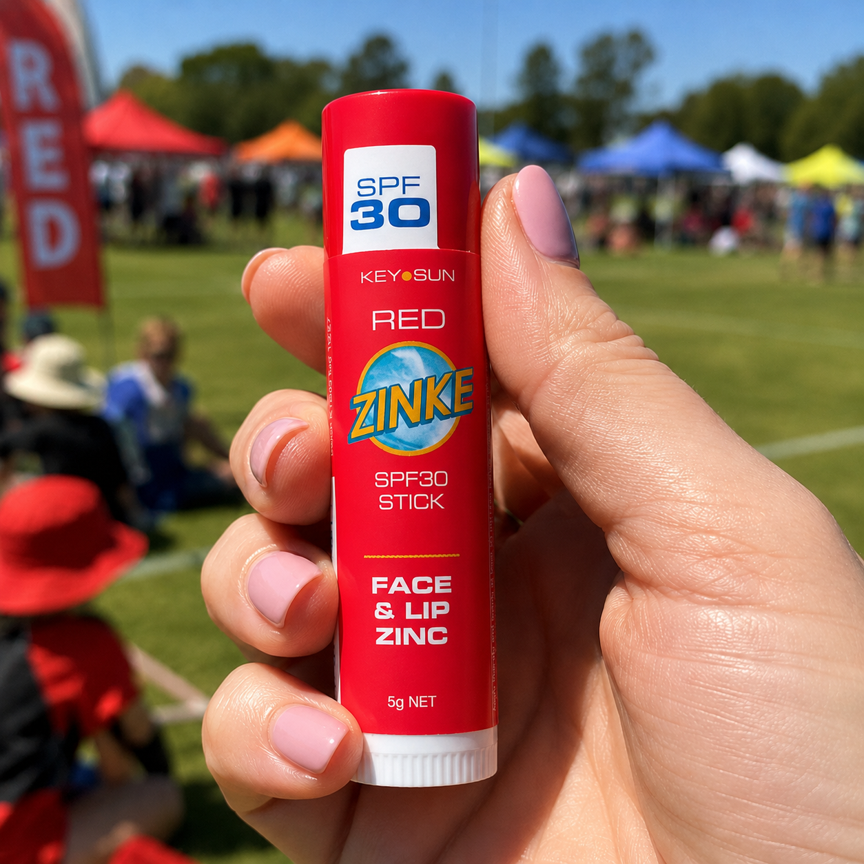 Red Zinc Stick
