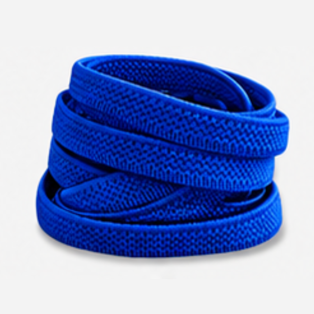 No Tie Elastic Shoelaces - Royal Blue
