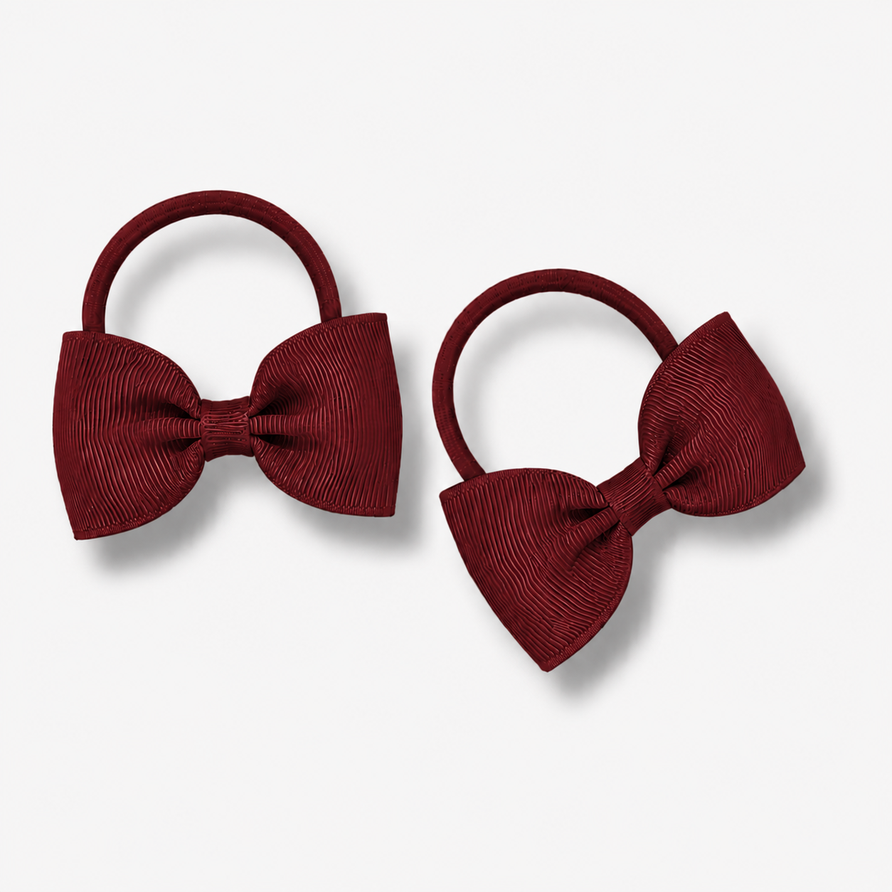 Bowtie Hair Tie (2pc) - Ponytails and Fairytales