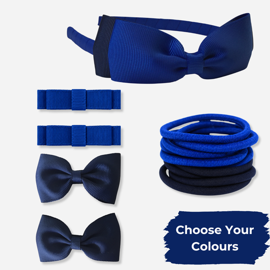 School Basics Kit - Bowtie (15pc) - Ponytails and Fairytales