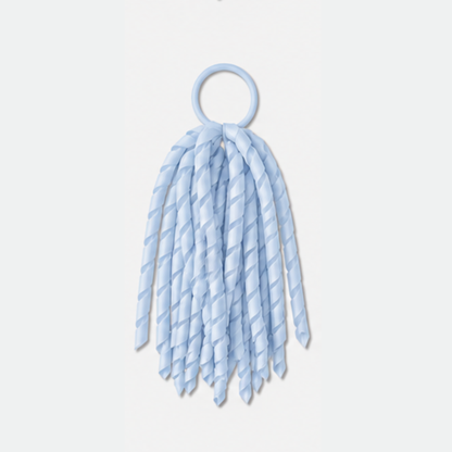 Curly Long Korker Ribbon Hair Tie - Single Colour - Ponytails and Fairytales