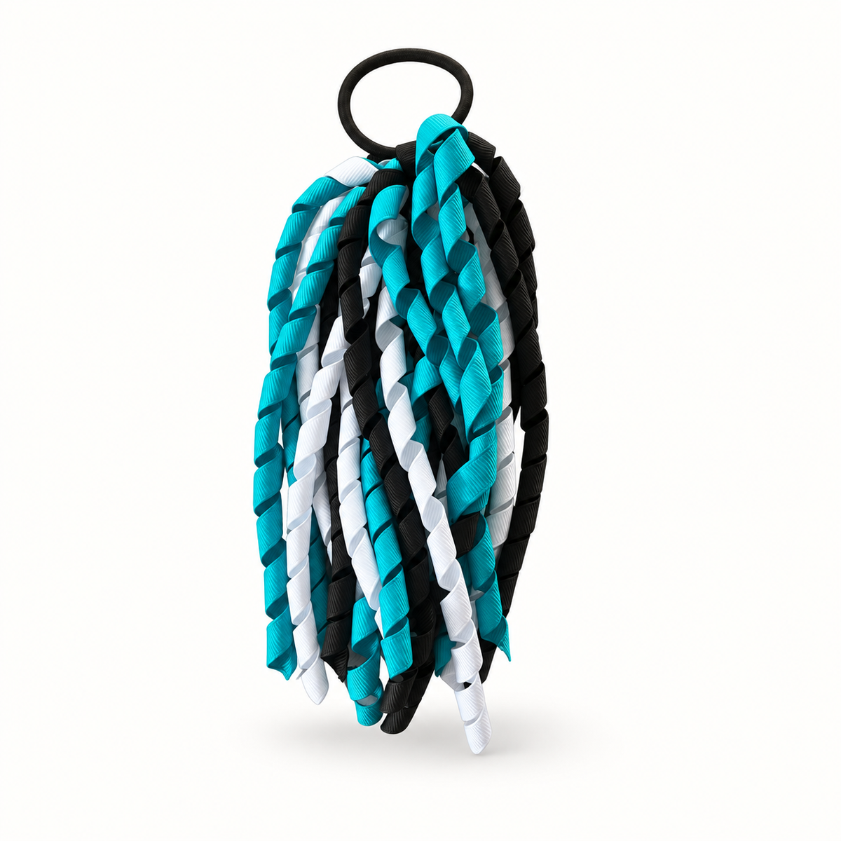Turquoise & Black & White Hair Accessories