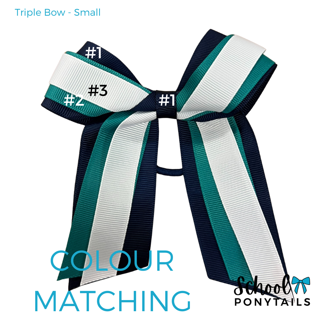 Triple Layer Cheer Bow - Large {Pre-order}