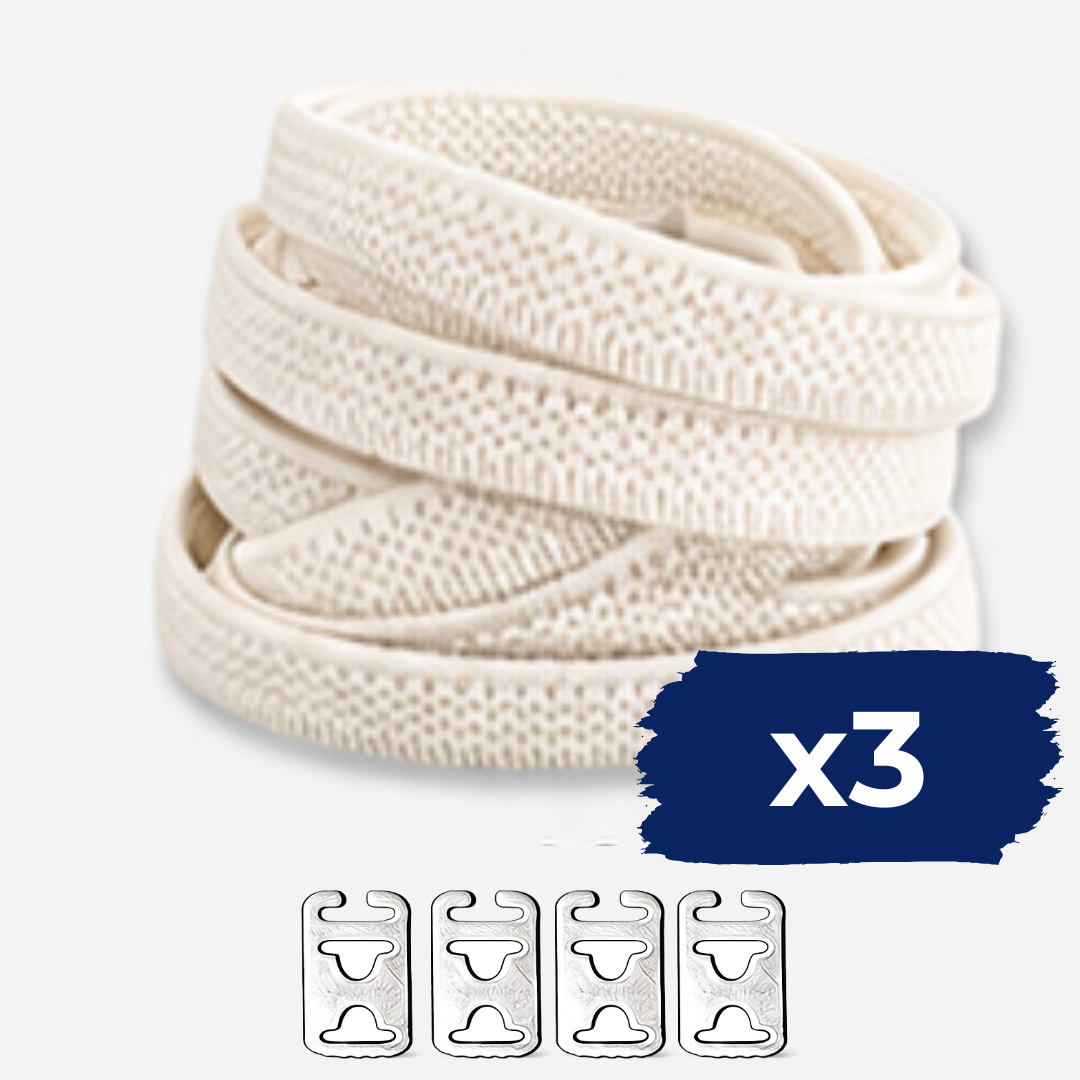 No Tie Elastic Shoelaces - Ponytails and Fairytales