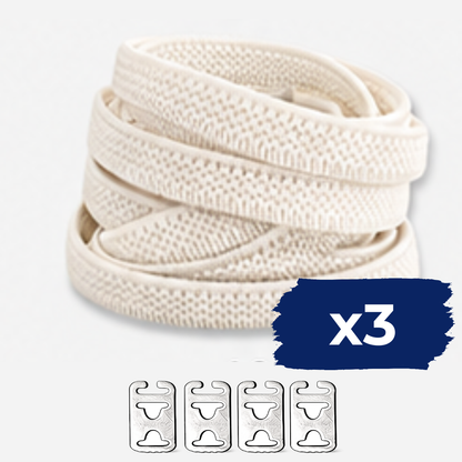 No Tie Elastic Shoelaces - Ponytails and Fairytales