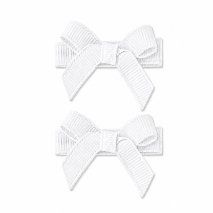 No Slip Bow Clips (2pc) - Ponytails and Fairytales