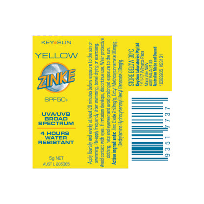Yellow Zinc Stick