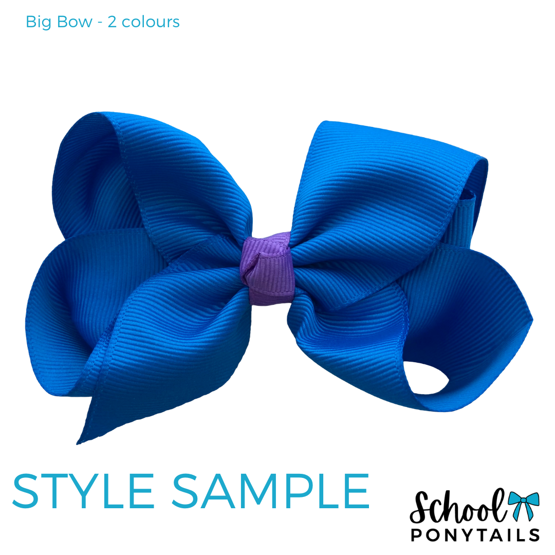 Red & Royal Blue & Ice Blue Hair Accessories