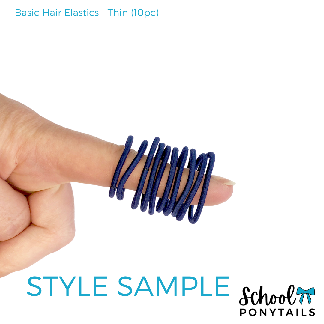 Red & Royal Blue & Ice Blue Hair Accessories