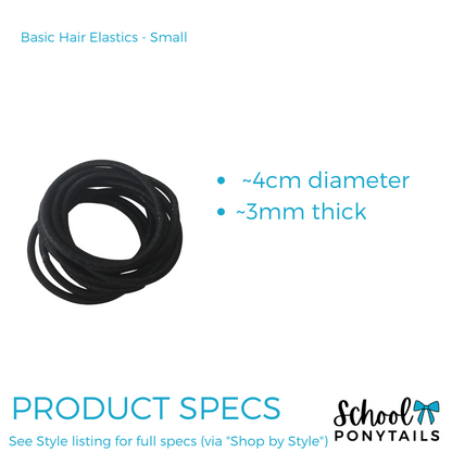 Red & Royal Blue & Ice Blue Hair Accessories