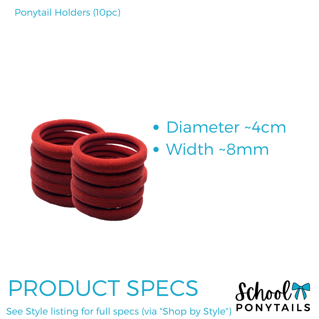 Red & Royal Blue & Ice Blue Hair Accessories