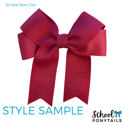 Red & Royal Blue & Ice Blue Hair Accessories