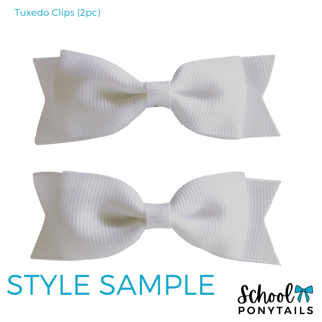 Tuxedo Bowtie (2pc) - Ponytails and Fairytales