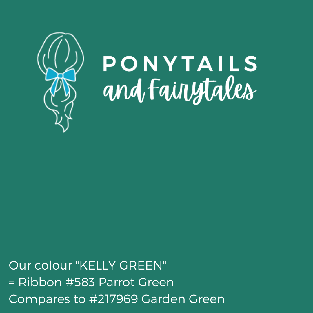 Ponytail Streamer - Hair clips - School Uniform Hair Accessories - Ponytails and Fairytales